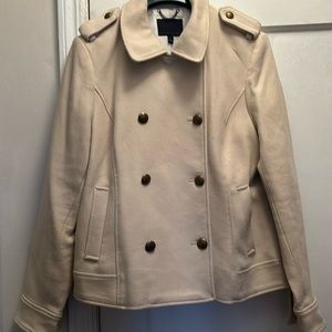 Banana Republic gently worn Off White Jacket size Large